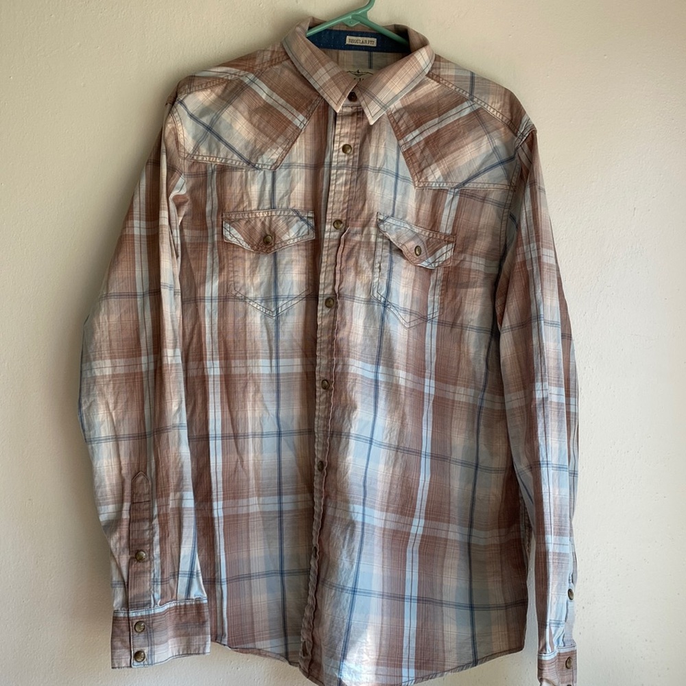 Cody James Regular Fit Snap Down Shirt